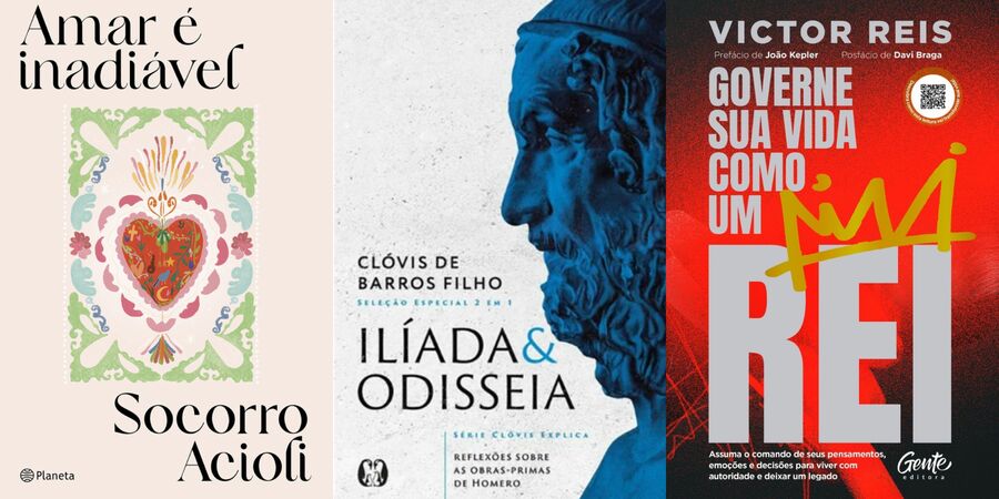 É tempo de Homero entre os mais vendidos; Lista tem um novo líder