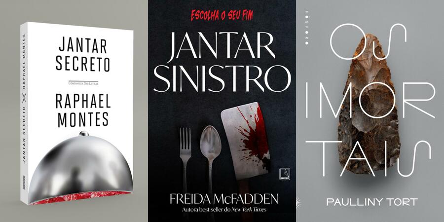 Cinco títulos de ficção estreiam na Lista PublishNews de Mais Vendidos