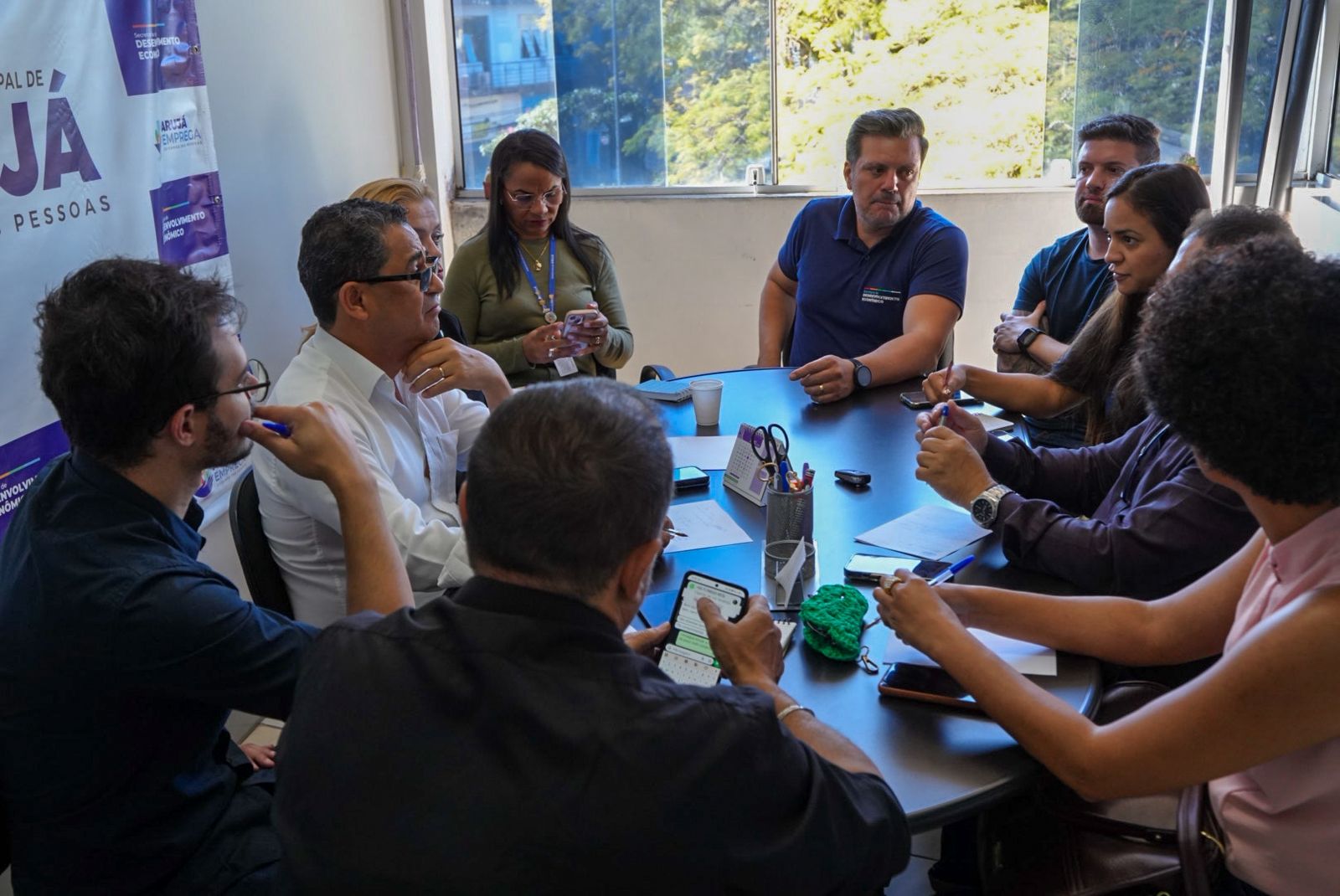 Arujá realiza reunião de alinhamento para a AEXPO 26, uma das maiores feiras de negócios da região