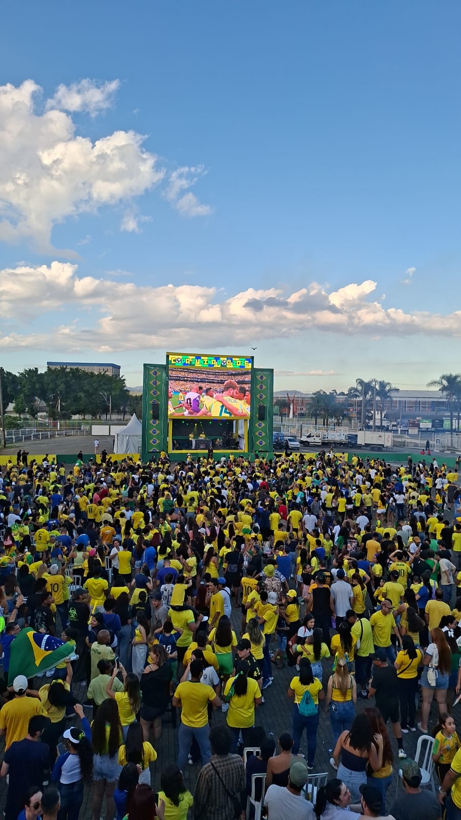 Copa Junina Poá recebe torcida para Brasil x Noruega neste domingo