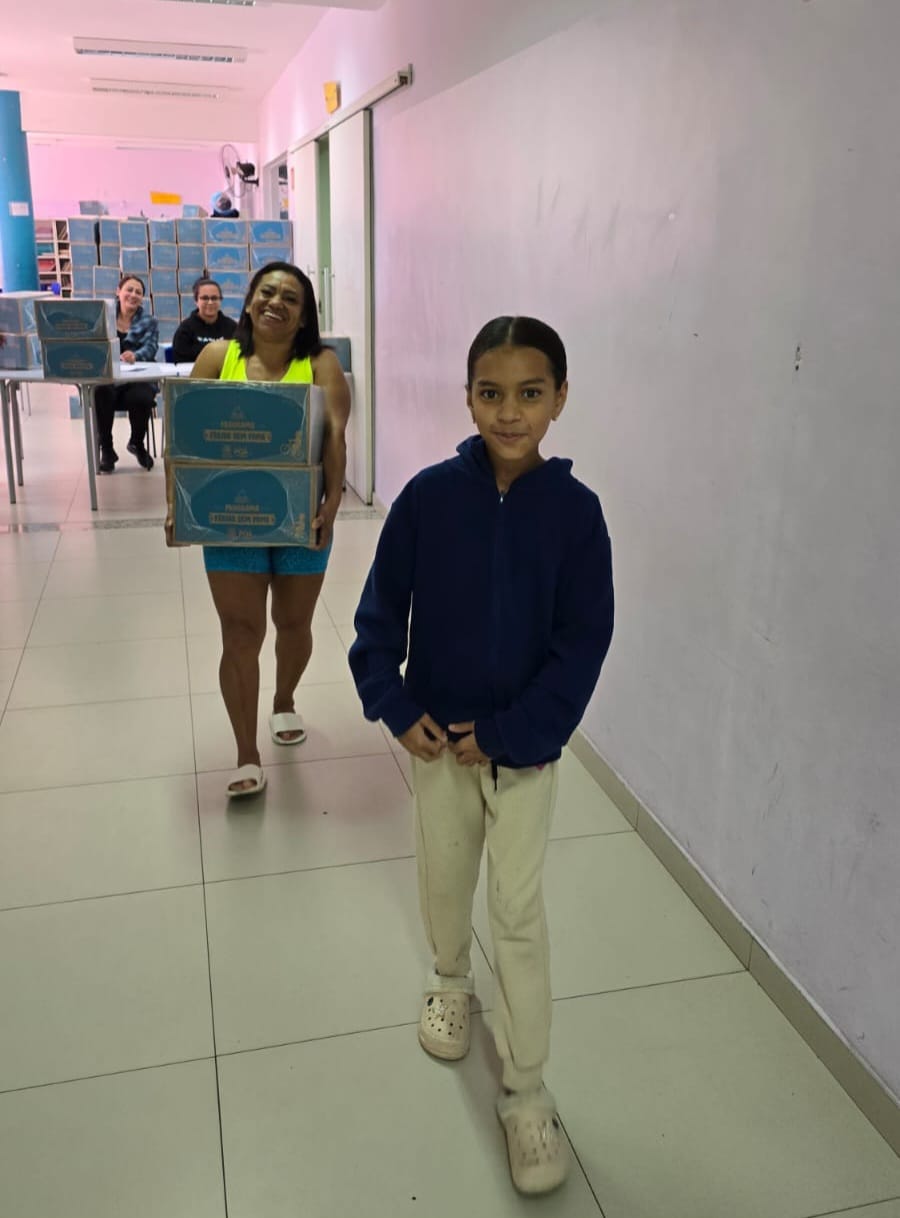 Poá encerra nesta sexta a entrega dos kits do programa Férias Sem Fome