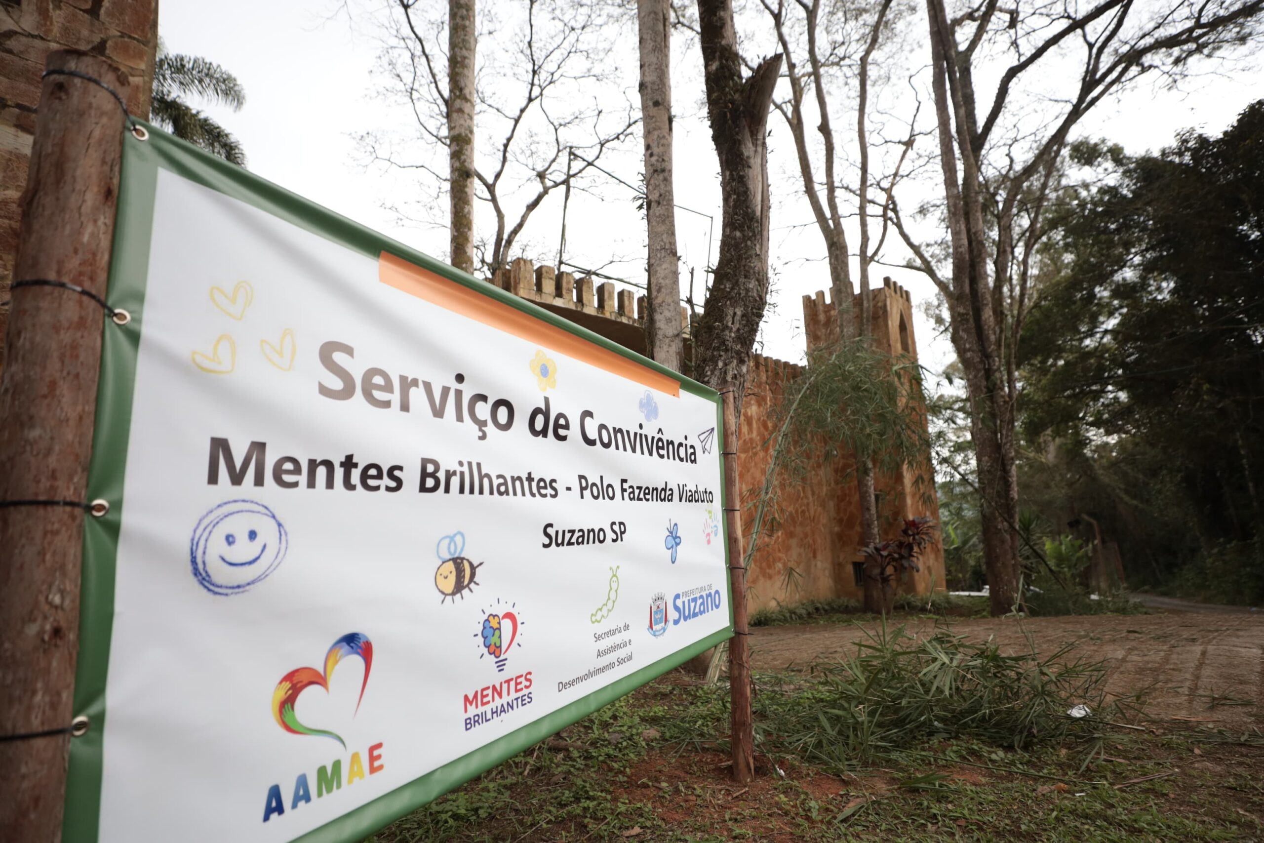 Suzano inaugura serviço de convivência para crianças e adolescentes na Fazenda Aya