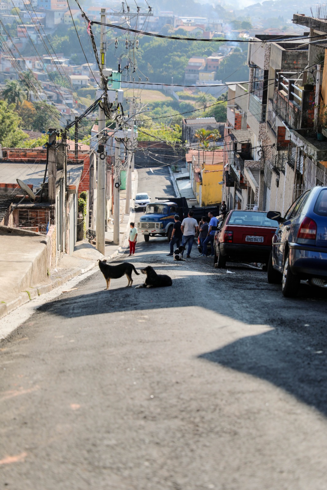 Fiscalização de obras em Ferraz garante qualidade em intervenção na Rua Abílio Godinho