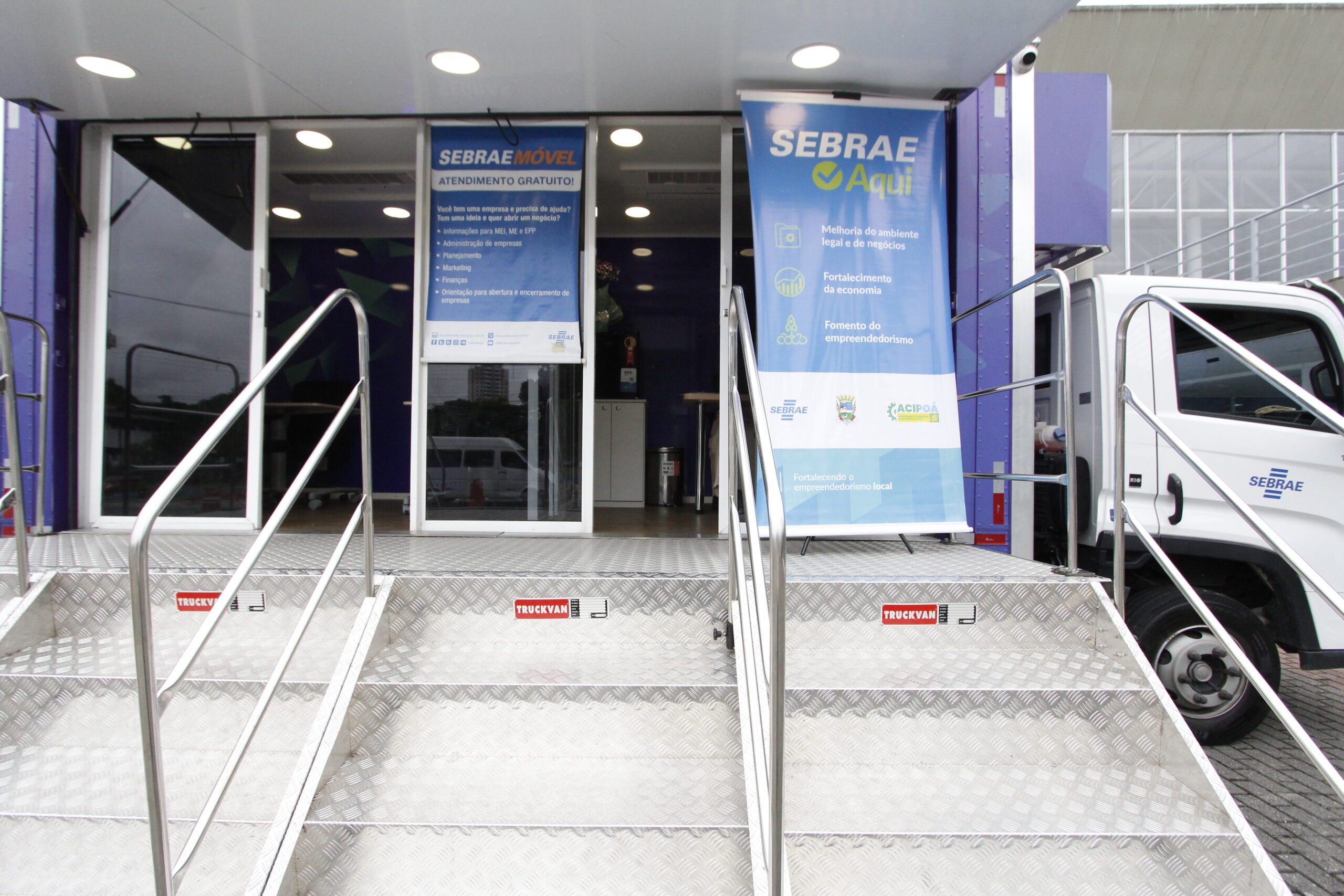 Sebrae Móvel oferece atendimento gratuito para empreendedores em Poá nesta terça-feira