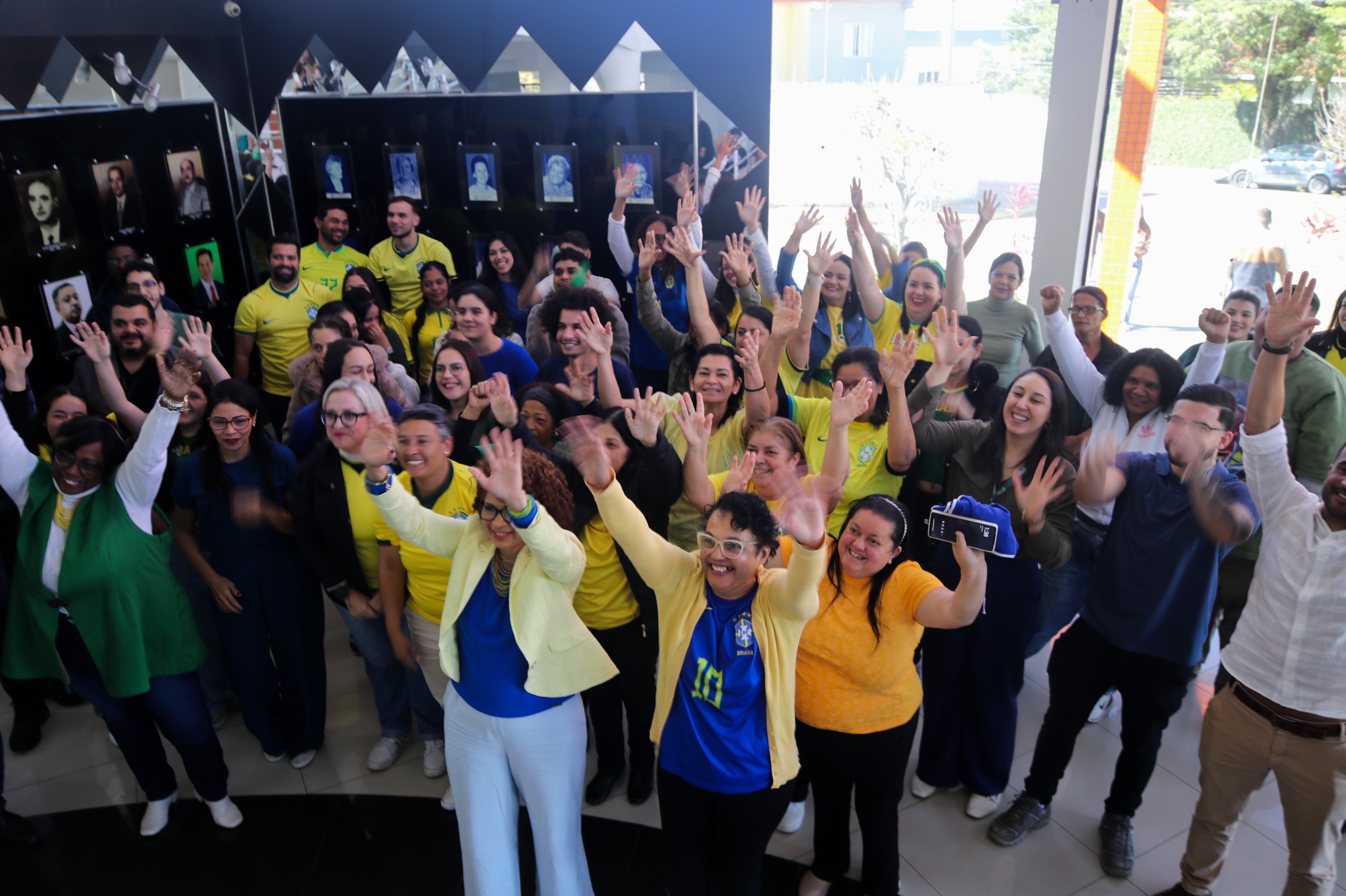 Servidores municipais unem espírito esportivo e solidariedade em ação de integração