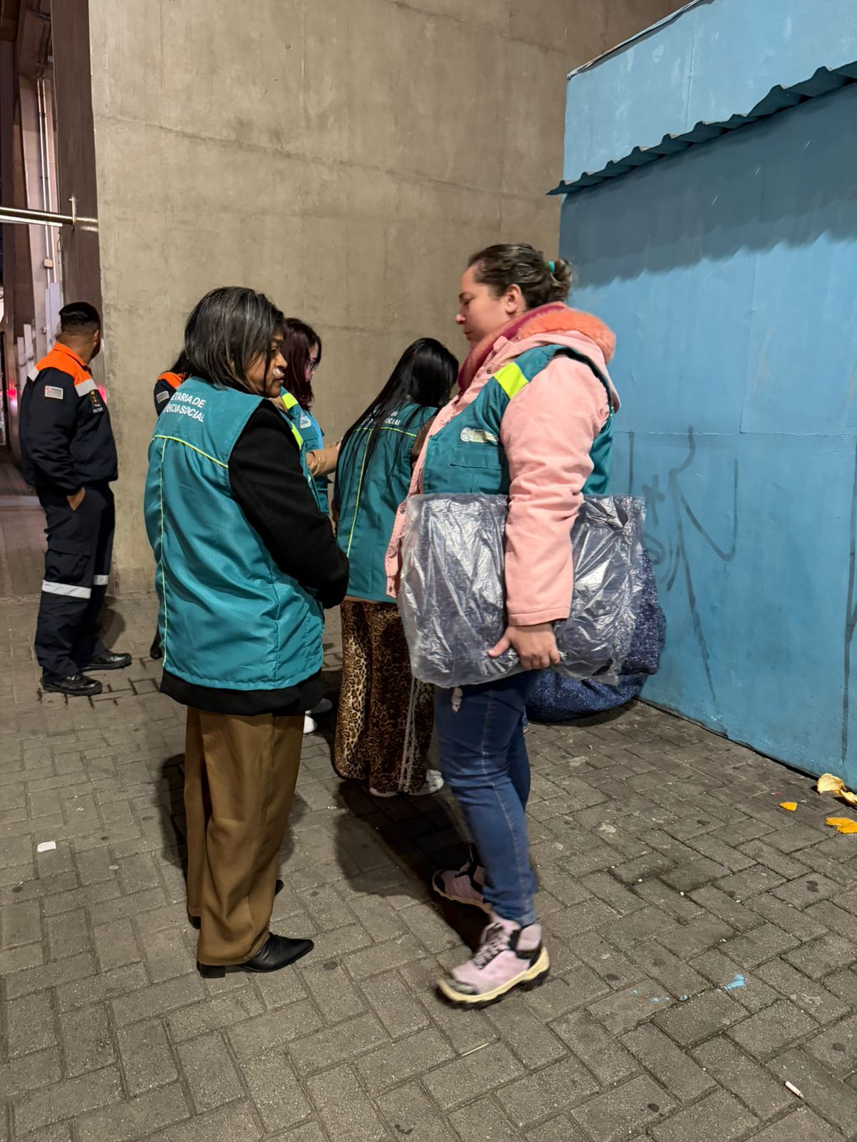 Assistência Social realiza ação de acolhimento à população em situação de rua em Ferraz de Vasconcelos