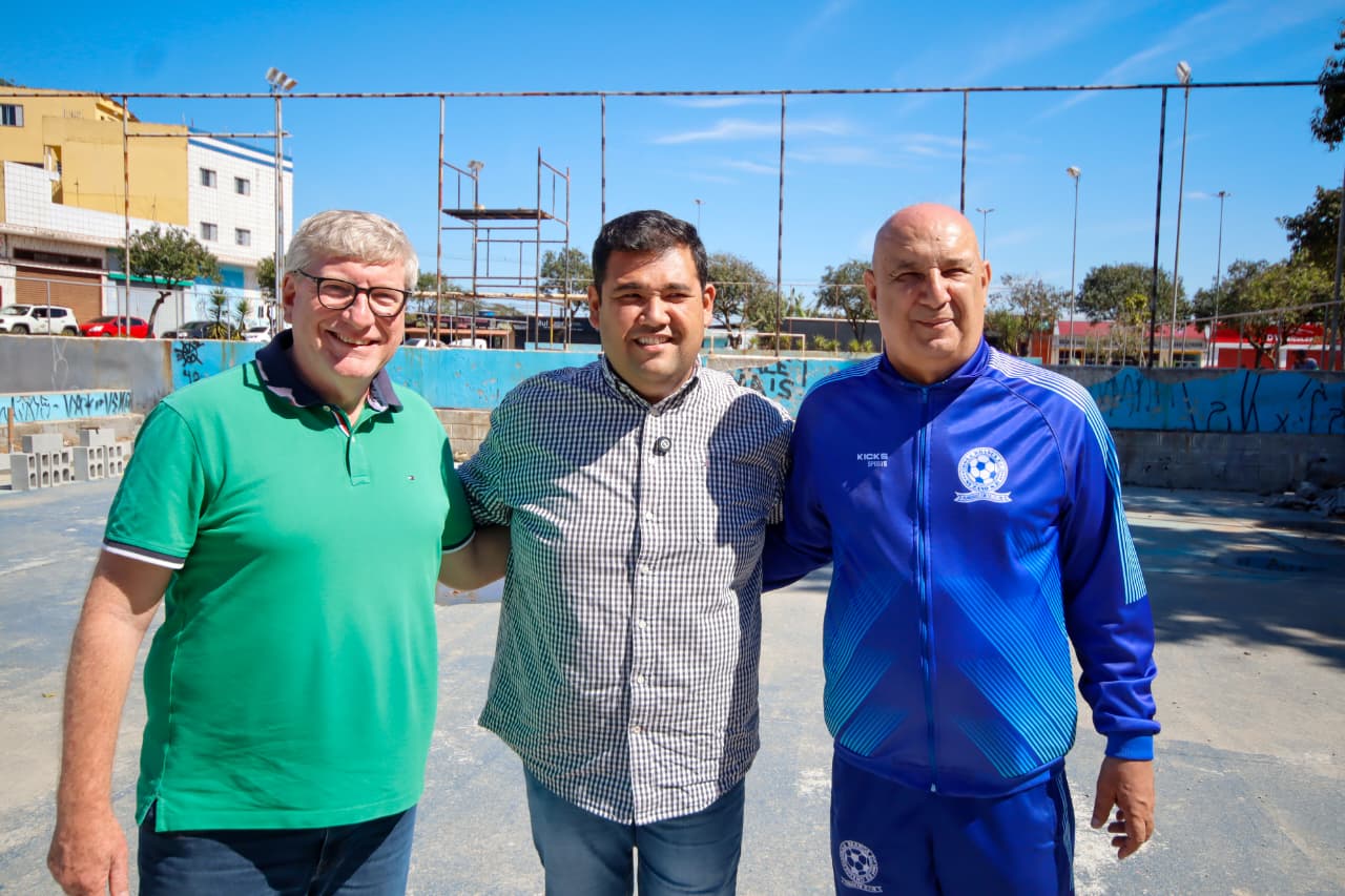 Suzano inicia revitalização da Praça 21 de Abril, no Boa Vista, com melhorias em esporte e lazer