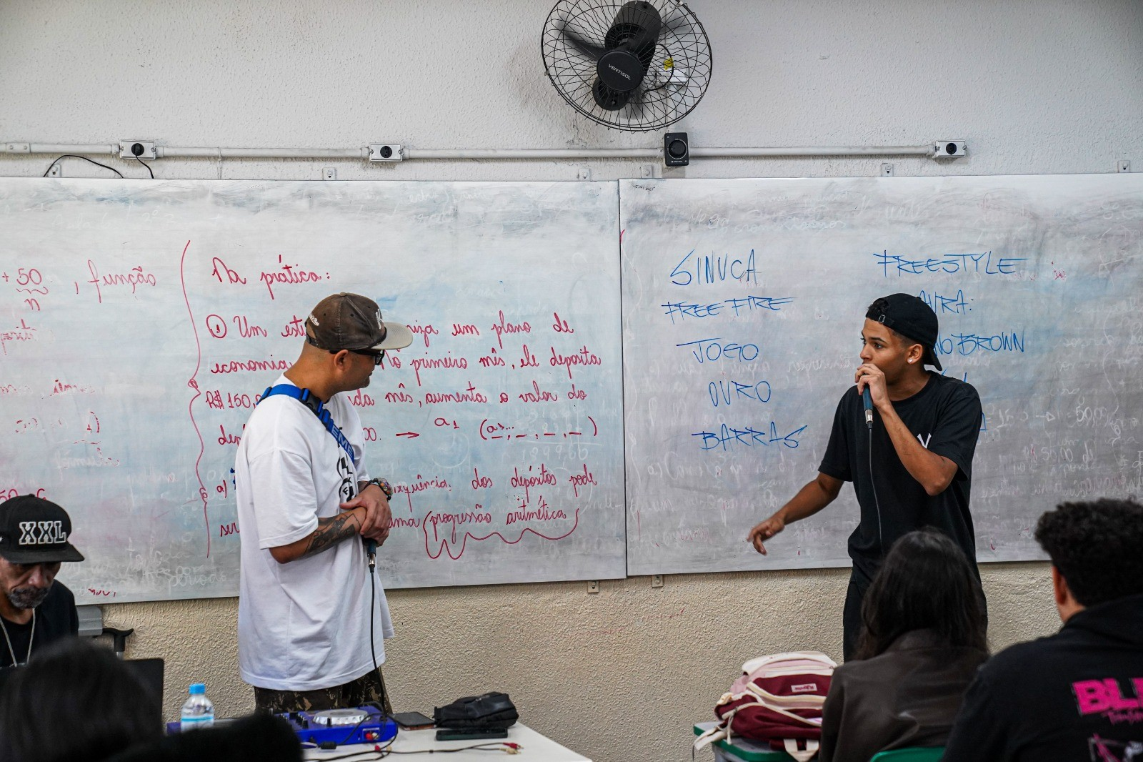 Ferraz leva oficinas dos quatro elementos do Hip-Hop para escolas estaduais