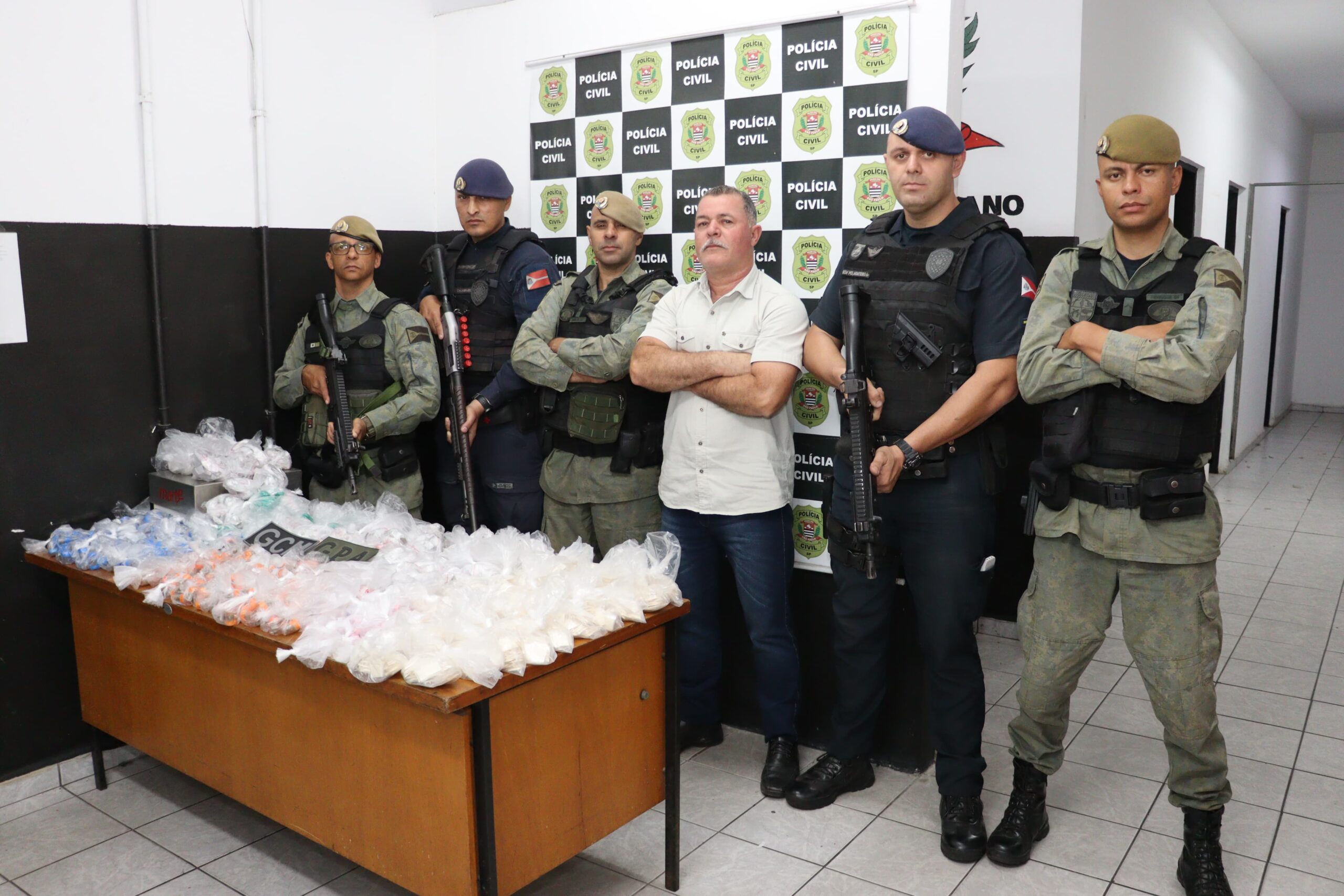GCM de Suzano apreende 8,2 quilos de drogas durante patrulhamento no Boa Vista